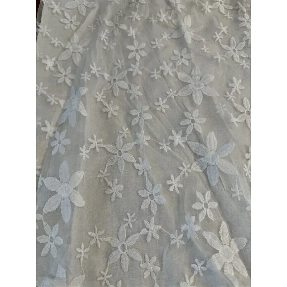 Women’s Blouse Shirt Floral Flowers Lace 5XL White Flowy Boho Gracila - Picture 3 of 16